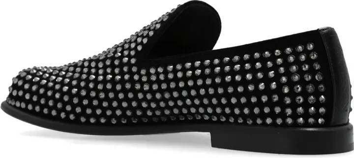 Crystal-Embellished Loafers - Image 5