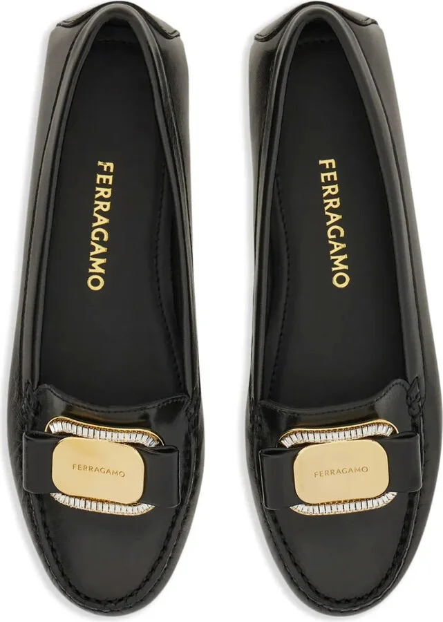 Crystal-Embellished Loafers - Image 4