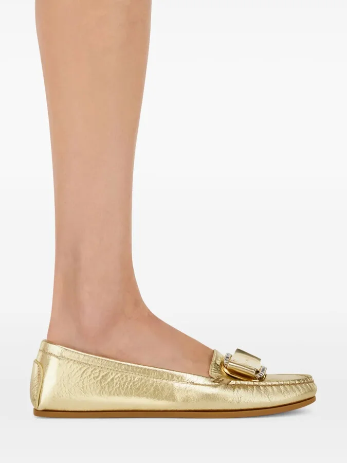 Crystal-Embellished Loafers - Image 5