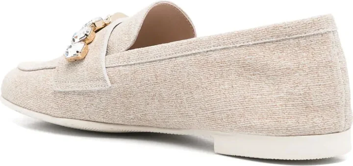 Crystal-Embellished Loafers - Image 3