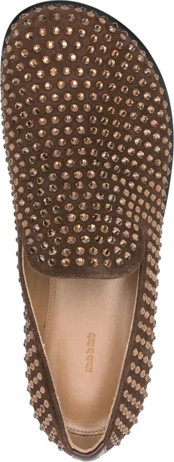 Crystal-Embellished Loafers - Image 4