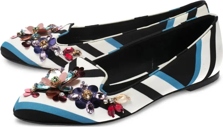 Crystal-Embellished Loafers - Image 3