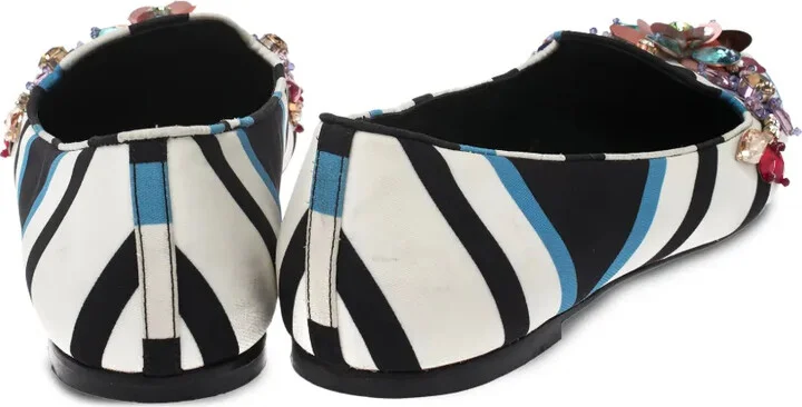 Crystal-Embellished Loafers - Image 4