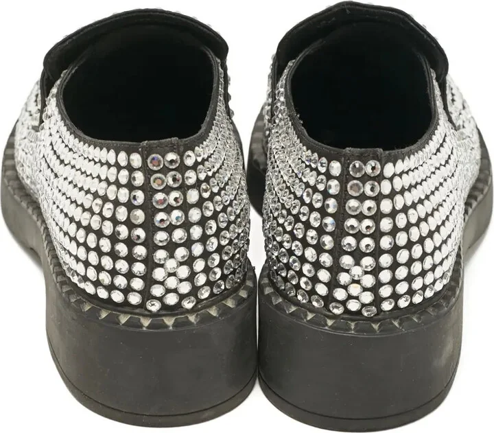 Crystal-Embellished Loafers - Image 4