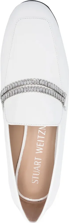 Crystal Embellished Loafers - Image 4