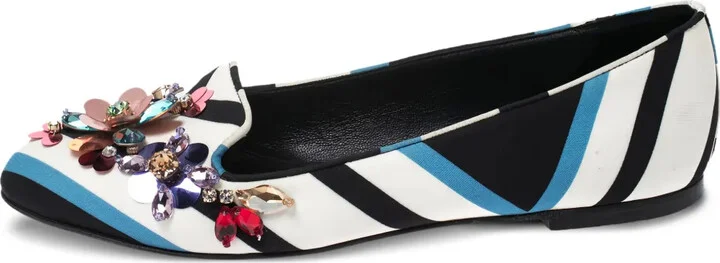 Crystal-Embellished Loafers