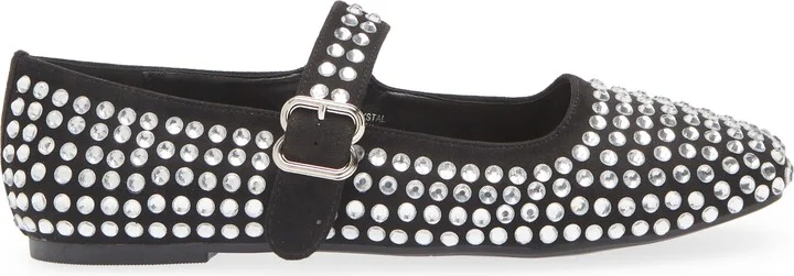 Crystal Embellished Mary Jane Flat - Image 4