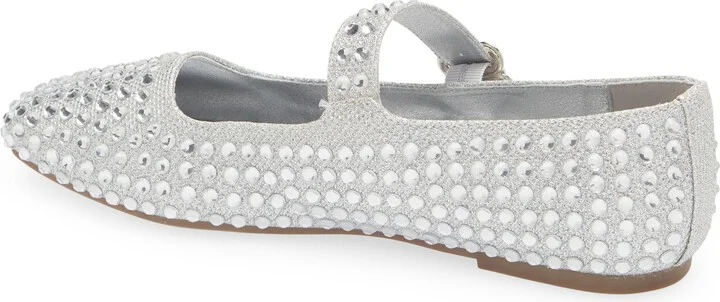 Crystal Embellished Mary Jane Flat - Image 8