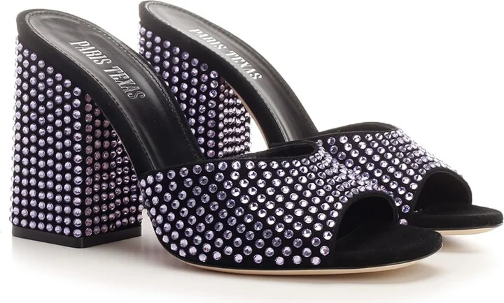 Crystal Embellished Mules - Image 2