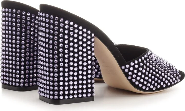 Crystal Embellished Mules - Image 3