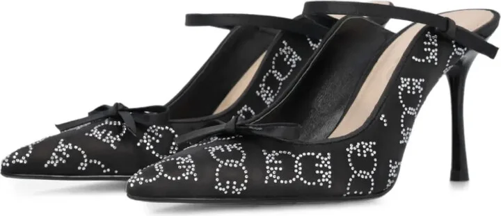 Crystal-Embellished Mules - Image 4