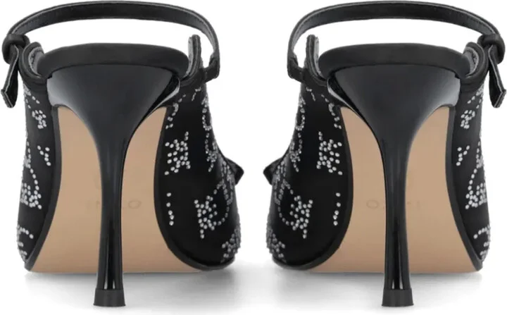 Crystal-Embellished Mules - Image 5