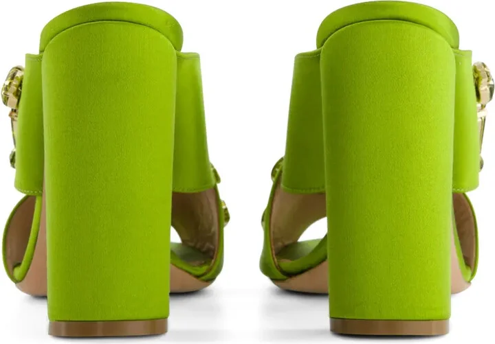 Crystal-Embellished Mules - Image 3