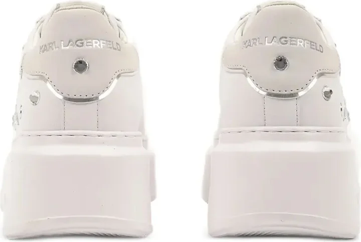 Crystal-Embellished Platform Sneakers - Image 3