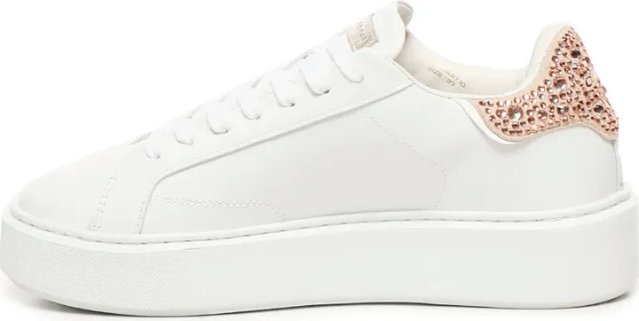 Crystal-Embellished Platform Trainers - Image 3
