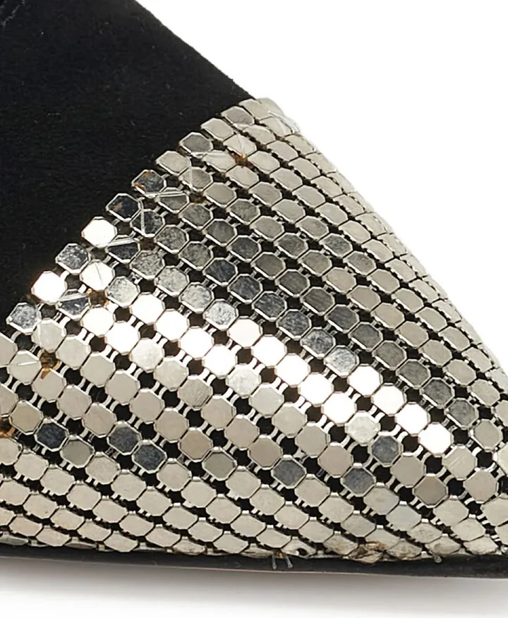 Crystal-Embellished Pointed-Toe Pumps - Image 5