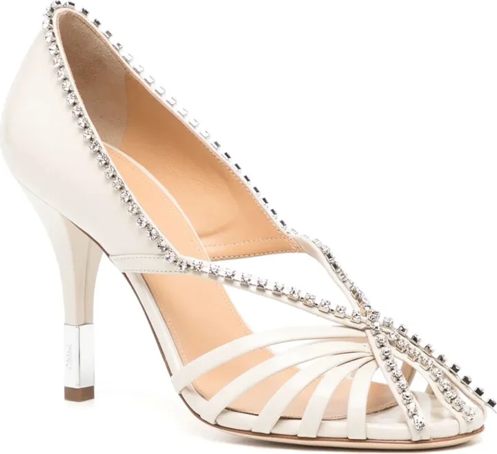 Crystal-Embellished Pumps - Image 2