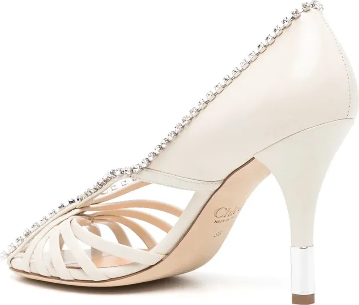 Crystal-Embellished Pumps - Image 3