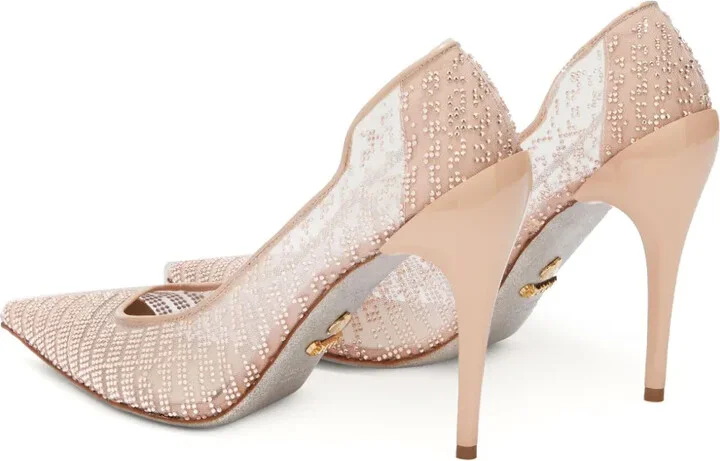 Crystal-Embellished Pumps - Image 3