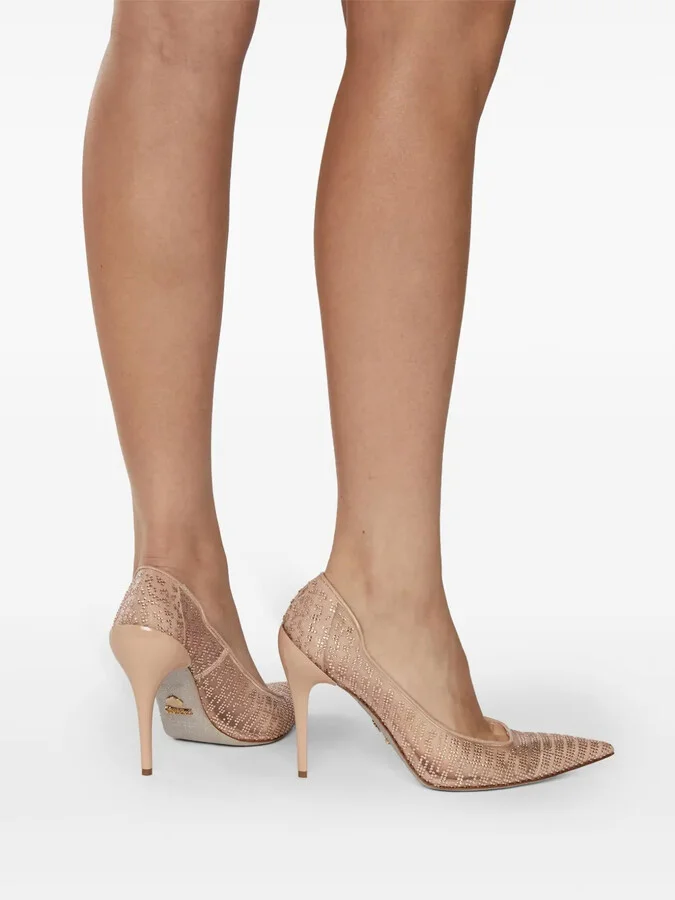 Crystal-Embellished Pumps - Image 5