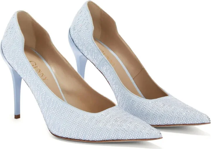 Crystal-Embellished Pumps - Image 2