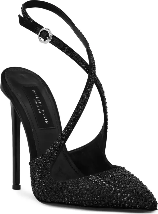 Crystal-Embellished Pumps - Image 2