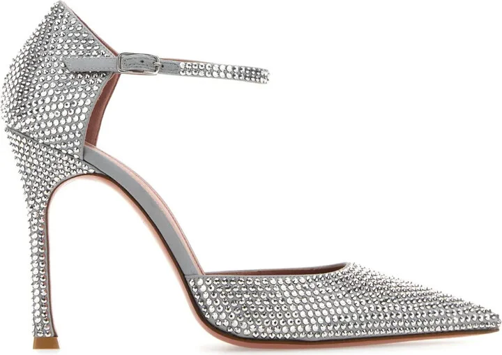 Crystal-Embellished Pumps