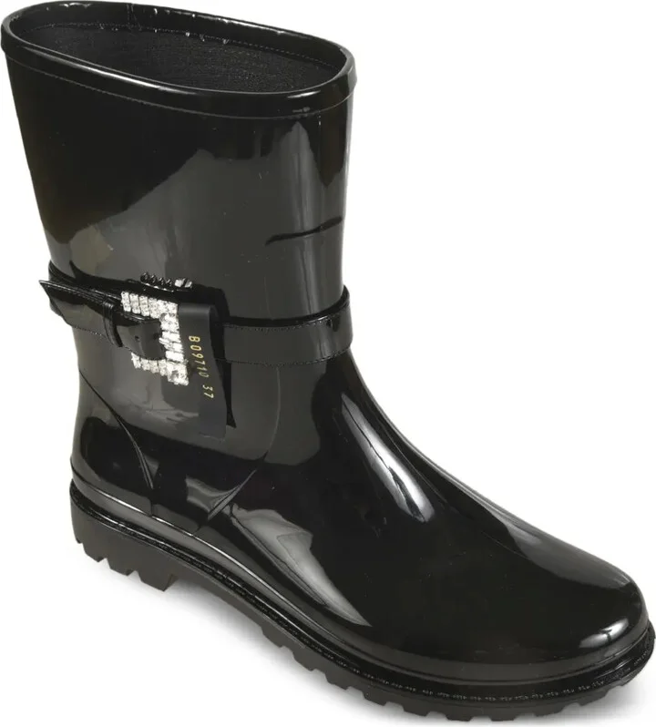Crystal-Embellished Rain Boots - Image 2