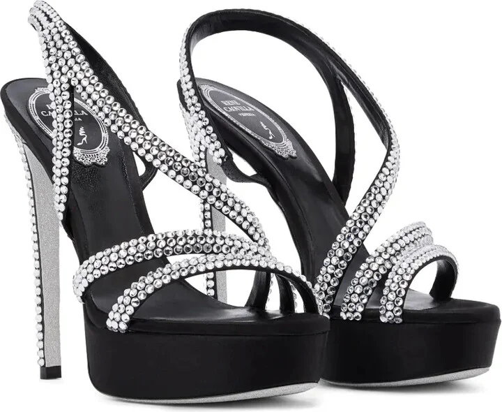 Crystal-Embellished Sandals - Image 2