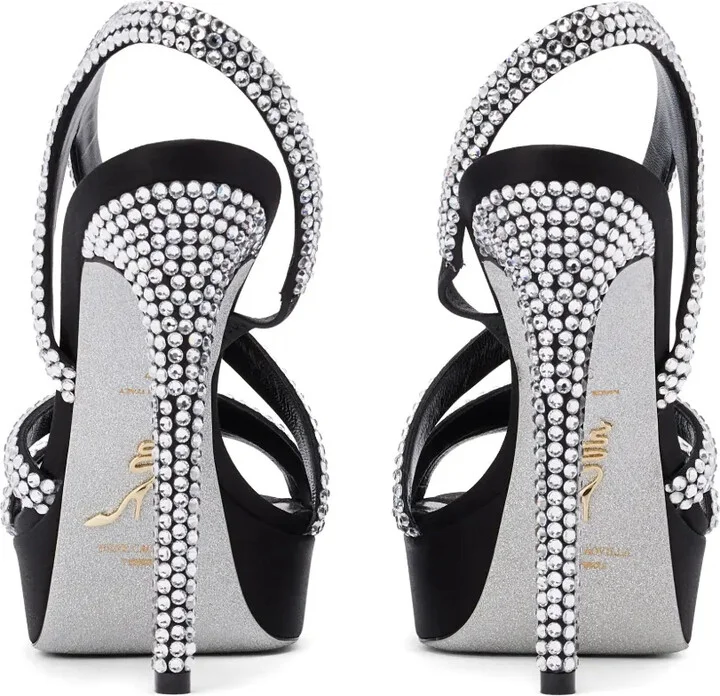 Crystal-Embellished Sandals - Image 3