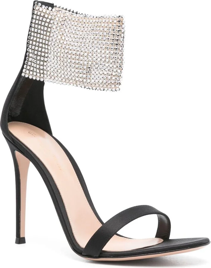 Crystal-Embellished Sandals - Image 2
