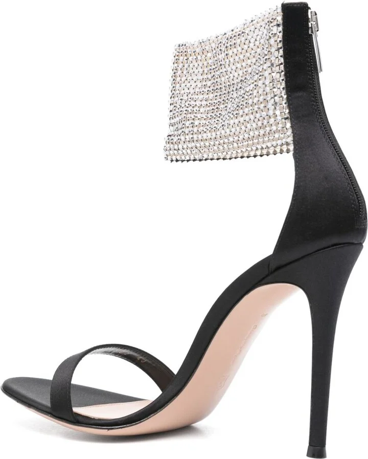Crystal-Embellished Sandals - Image 3