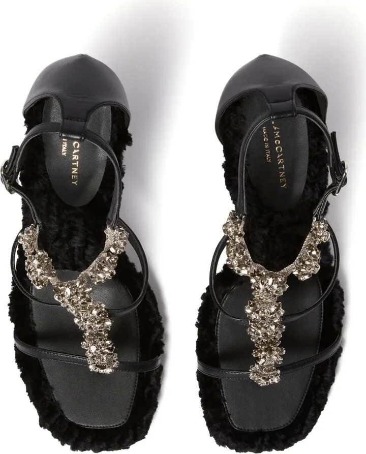 Crystal-Embellished Sandals - Image 4