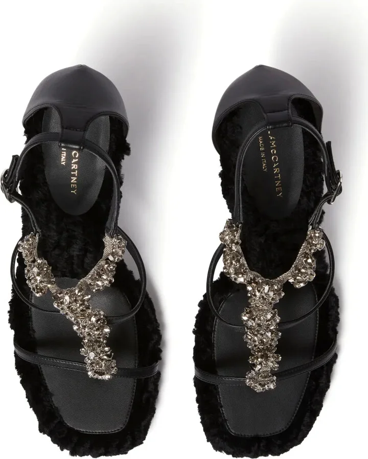 Crystal-Embellished Sandals - Image 5