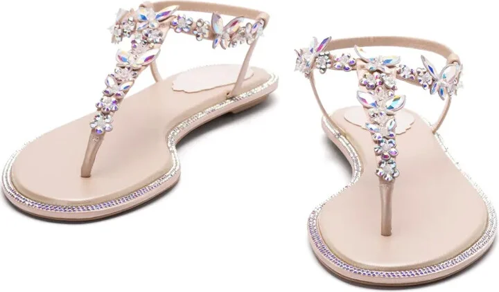Crystal-Embellished Sandals - Image 3