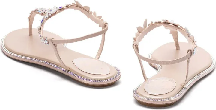 Crystal-Embellished Sandals - Image 4