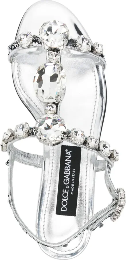 Crystal-Embellished Sandals - Image 4