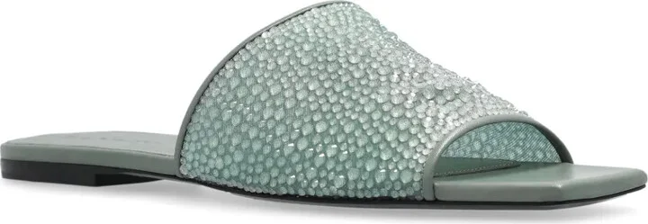 Crystal-Embellished Sandals - Image 2