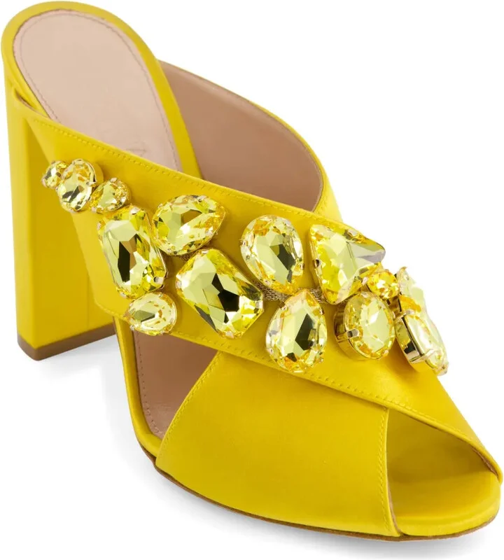 Crystal-Embellished Sandals - Image 2