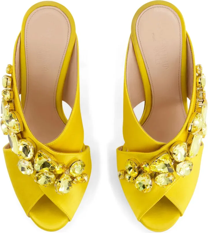 Crystal-Embellished Sandals - Image 3