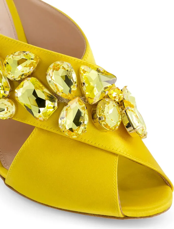 Crystal-Embellished Sandals - Image 5