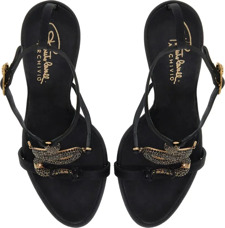 Crystal-Embellished Sandals - Image 4