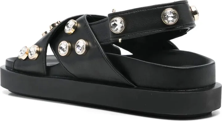 Crystal-Embellished Sandals - Image 3