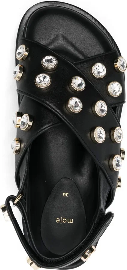 Crystal-Embellished Sandals - Image 4