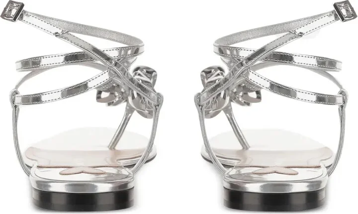 Crystal-Embellished Sandals - Image 3