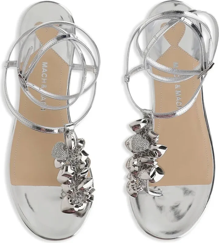 Crystal-Embellished Sandals - Image 4