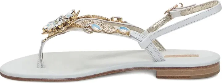 Crystal-Embellished Sandals - Image 4
