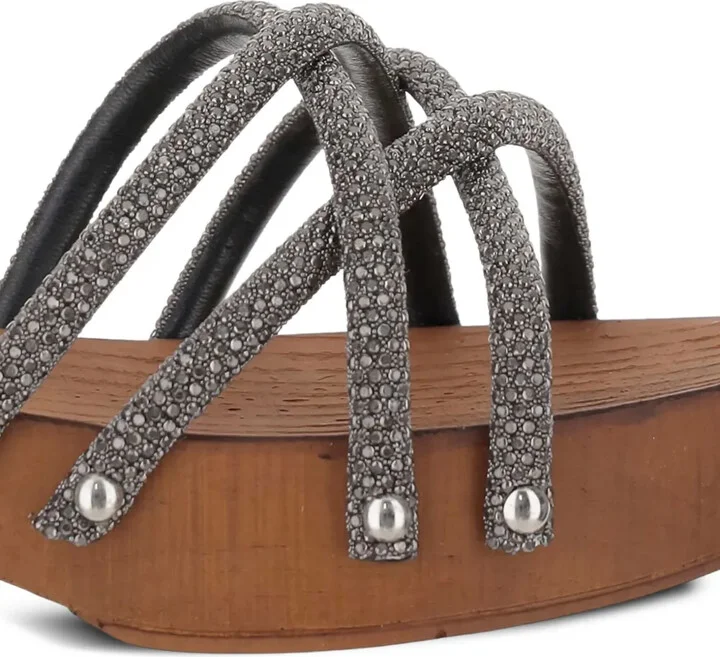 Crystal-Embellished Sandals - Image 5