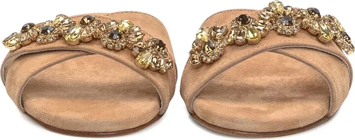 Crystal-Embellished Sandals - Image 2