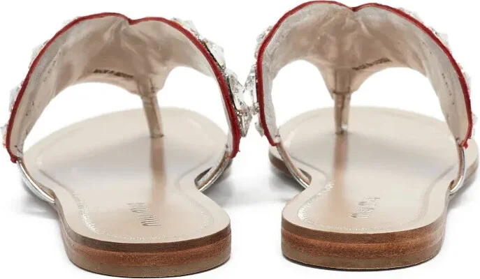 Crystal-Embellished Sandals - Image 4